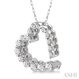 Journey Heart Shape Diamond Pendant