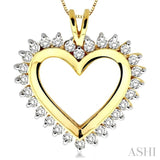 Heart Shape Diamond Fashion Pendant