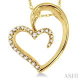 Heart Shape Diamond Fashion Pendant