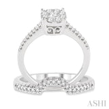 Lovebright Bridal Diamond Wedding Set