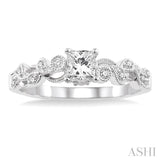 Semi-Mount Diamond Engagement Ring