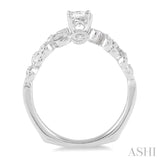 Semi-Mount Diamond Engagement Ring