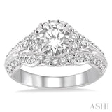 Semi-Mount Diamond Engagement Ring