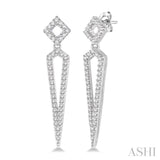 Diamond Long Earrings