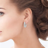 Diamond Petite Huggie Earrings