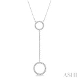 Diamond Circle Necklace