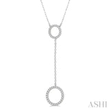 Diamond Circle Necklace