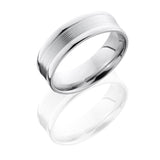 Cobalt Chrome 7mm Band with Rounded Edges