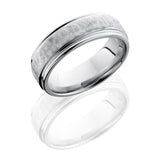 Cobalt Chrome 7mm Flat Band with Rounded Edges