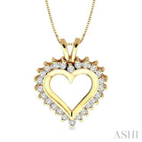 Heart Shape Diamond Fashion Pendant