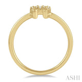 Stackable Horseshoe Petite Diamond Fashion Ring