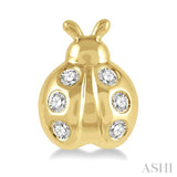 Ladybug Petite Diamond Fashion Earrings