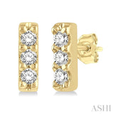 Bar Petite Diamond Fashion Earrings