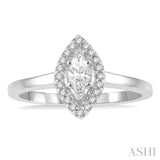 Marquise Shape Diamond Engagement Ring