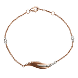 LB2282-R WHITE 18K X WHITE-ROSE