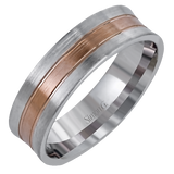 LG136 WHITE 14K X WHITE-ROSE