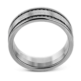 LR2174 WHITE 14K BAND WHITE 2