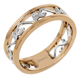 MR2116-R WHITE 18K X WHITE-ROSE