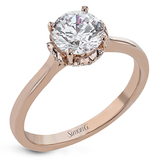 MR2945 WHITE 18K SEMI ROSE