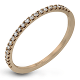 NR468 WHITE 18K BAND ROSE