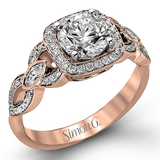 TR395 WHITE 18K SEMI ROSE