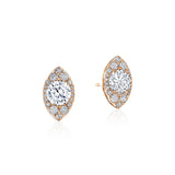 Marquise Bloom Diamond Earring