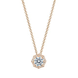Art Deco Bloom Diamond Necklace