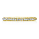 Pavé Diamond Wedding Band