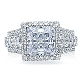 Princess Bloom Engagement Ring