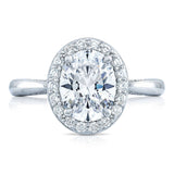 Oval Bloom Engagement Ring