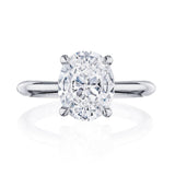 Oval Solitaire Engagement Ring