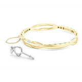 Promise Bracelet Oval, Yellow Gold