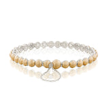 Brushed Petite Dew Drops Bracelet