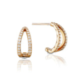 Pavé Crossroad Studs