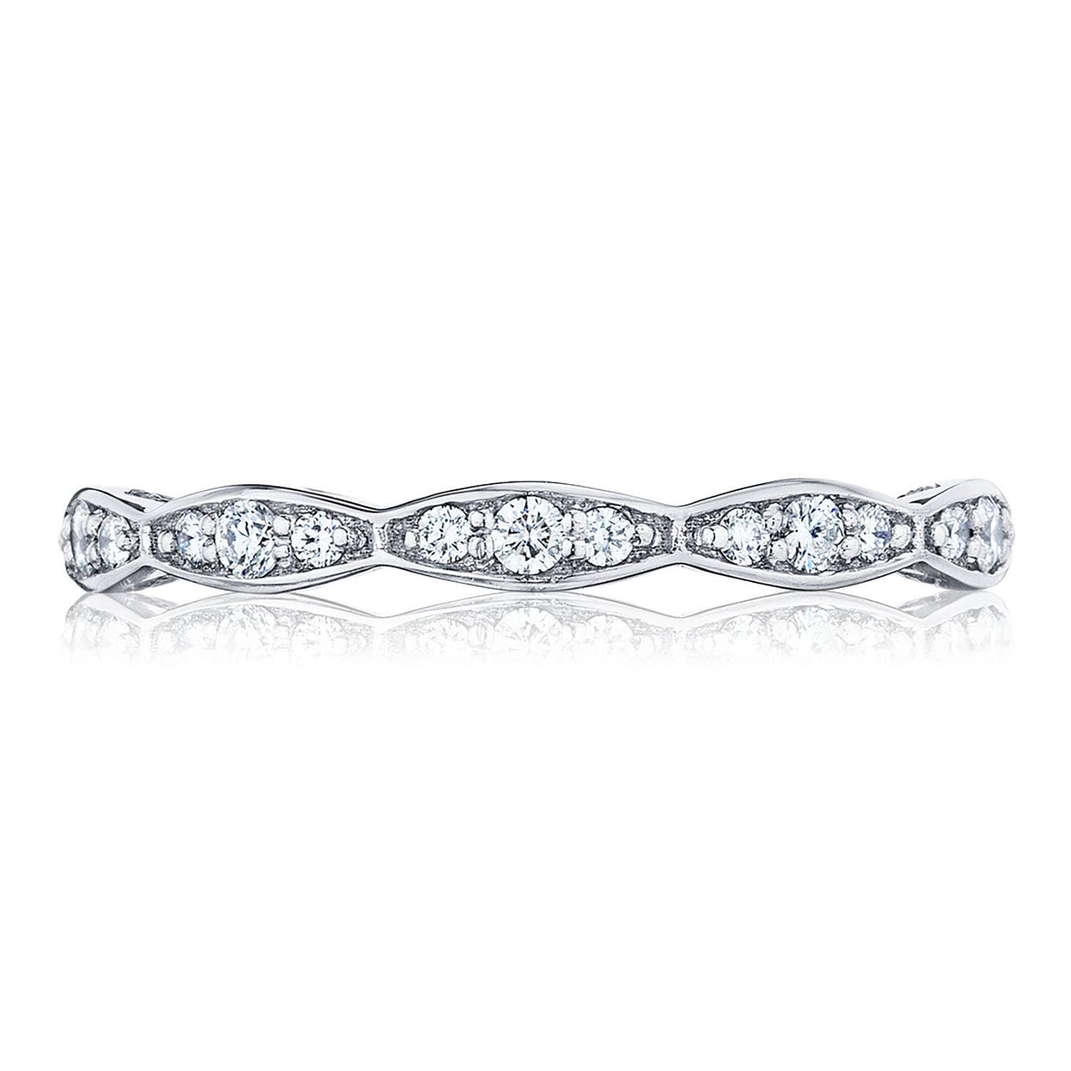 Marquise Design Wedding Band with Diamond