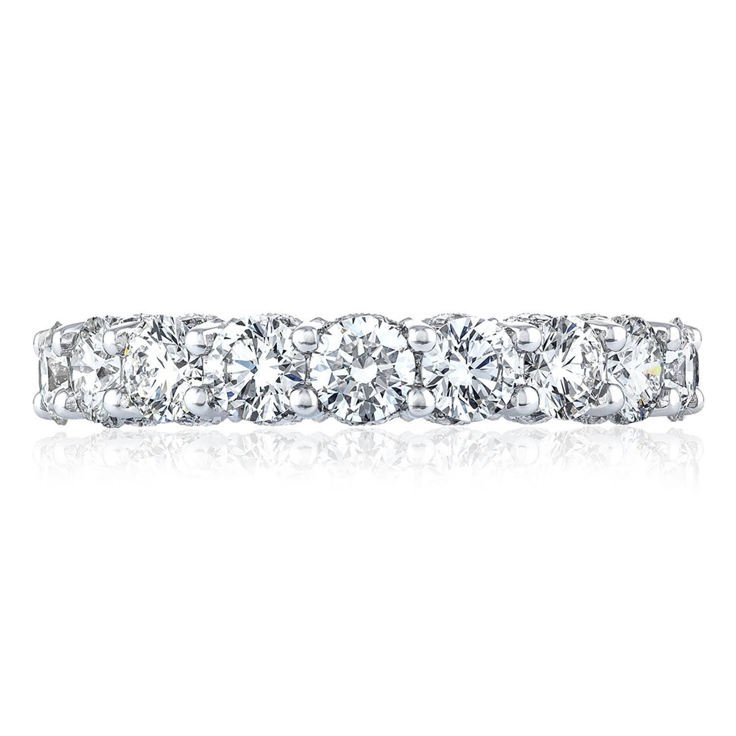 Round Diamond Eternity Band